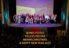 FILMETS Badalona Film Festival wishes you Happy Holidays and a Happy New Year 2025