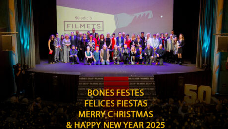 FILMETS Badalona Film Festival wishes you Happy Holidays and a Happy New Year 2025